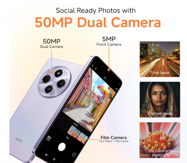 Redmi A4 5G Review India 202650MP dual camera performance
